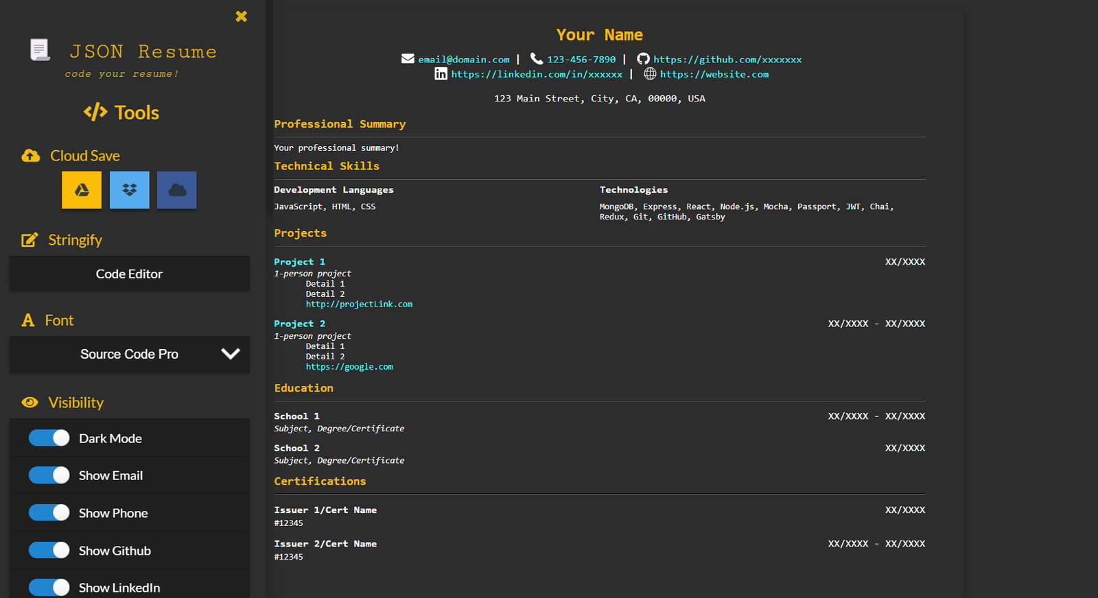 Software Screenshot